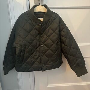 GAP Kids lightweight  Quilted Jacket - Deep Green